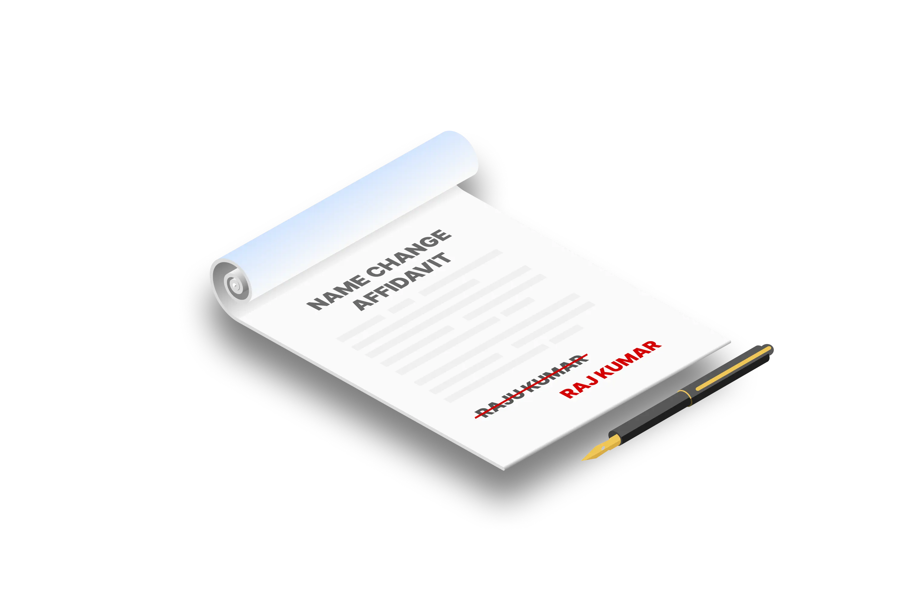 Name Change Affidavit Format