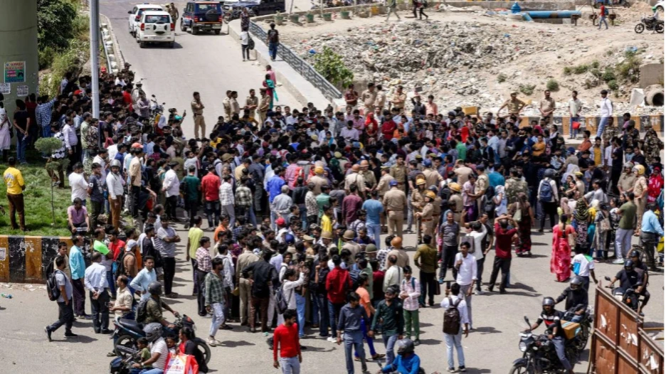 Noida Protest April 13 2026