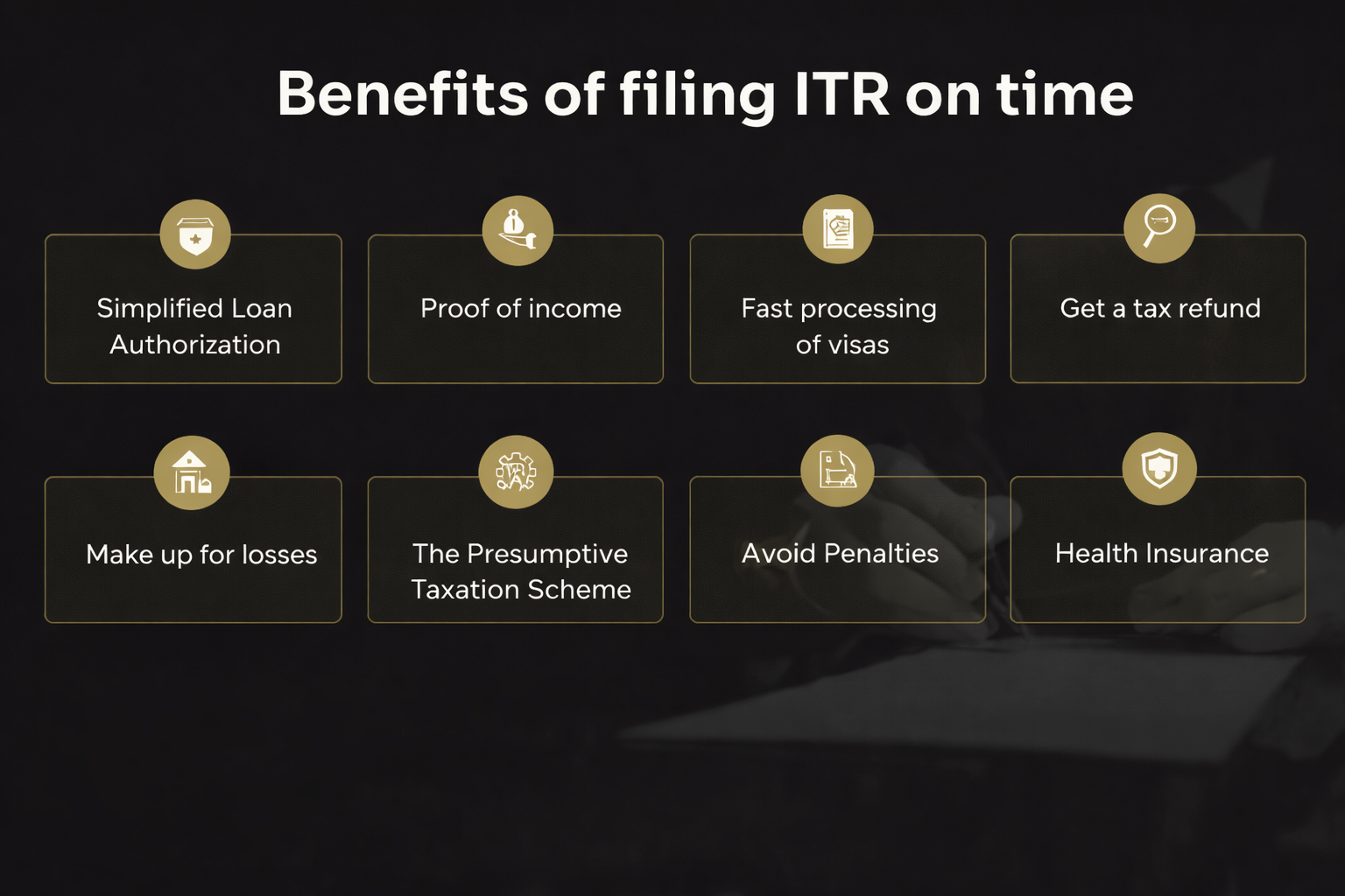 benefits of ITR