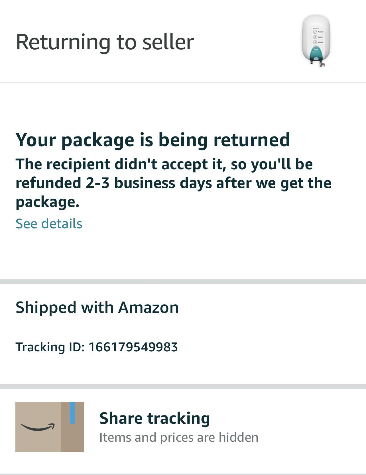 Amazon Complaint