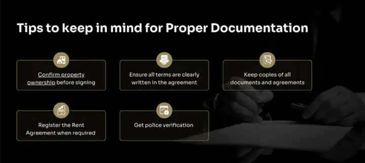 Tips documents required rent agreement india