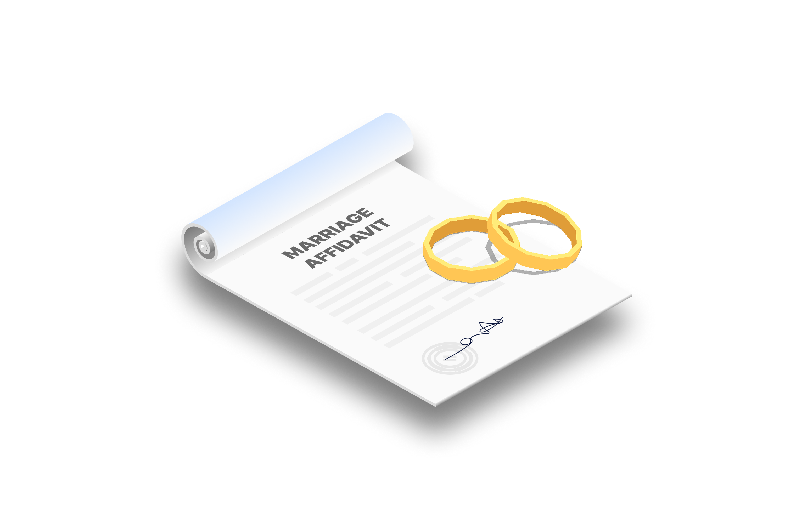 Marriage Affidavit Format