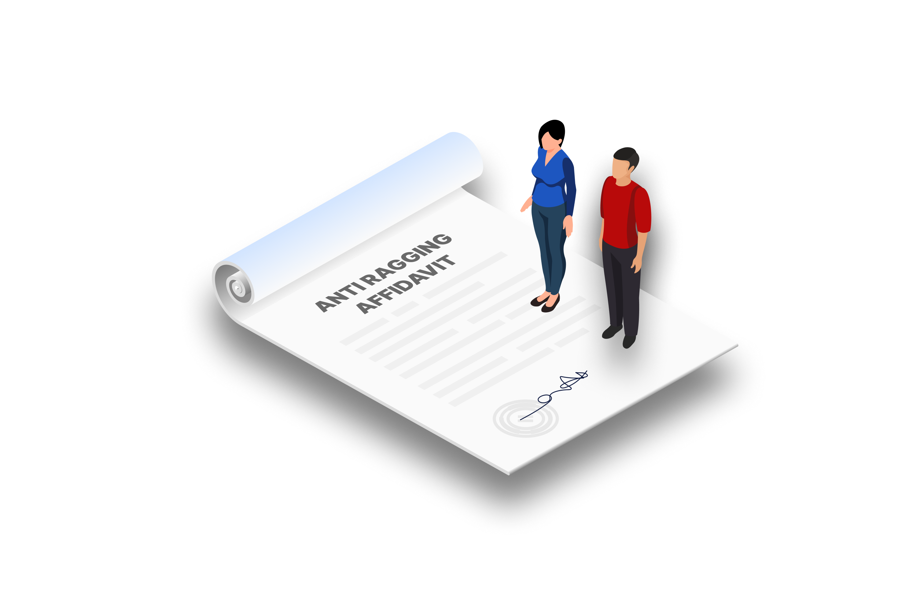 Anti Ragging Affidavit Format